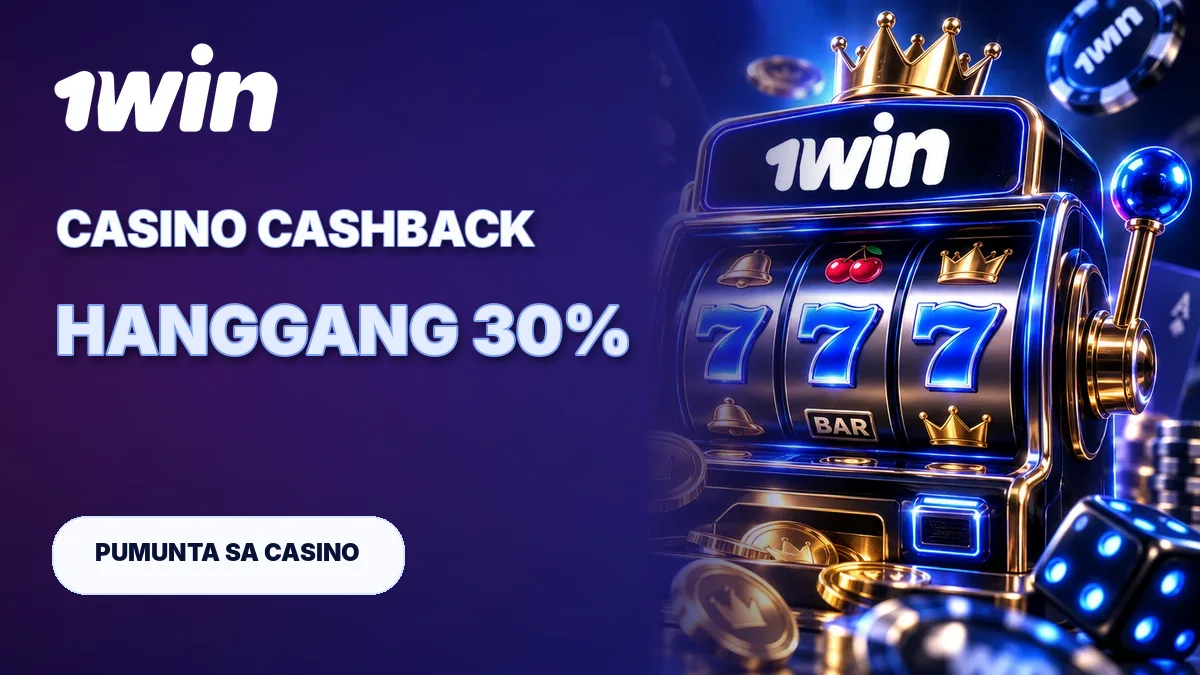 CASINO CASHBACK · HANGGANG 30%